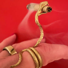 Load image into Gallery viewer, Snake in the Grass Joint Holder Ring